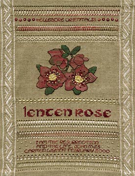 Linen Stitches by Ginnie Thompson Counted Cross Stitch Pattern